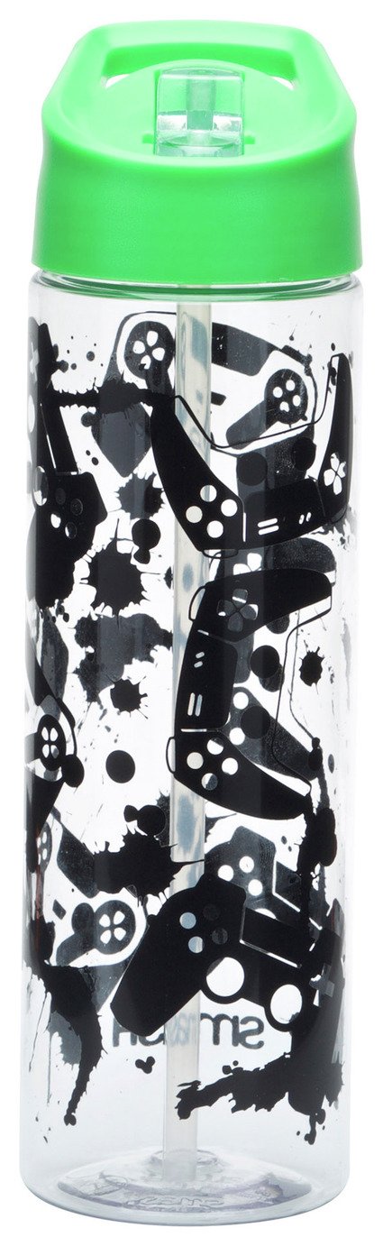 Smash Gamer Green Sipper Water Bottle - 700 ml
