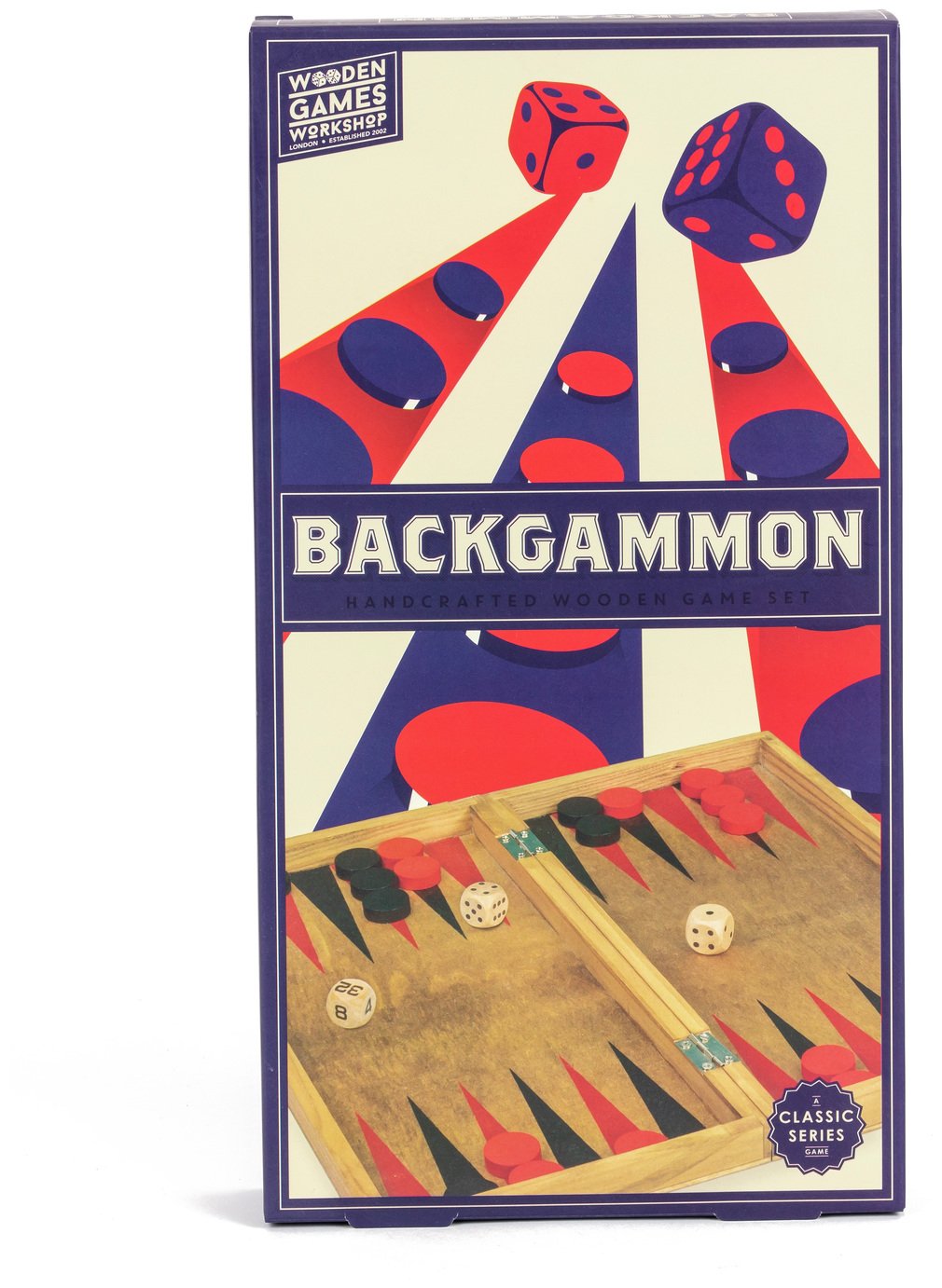Professor Puzzle Backgammon Board Game