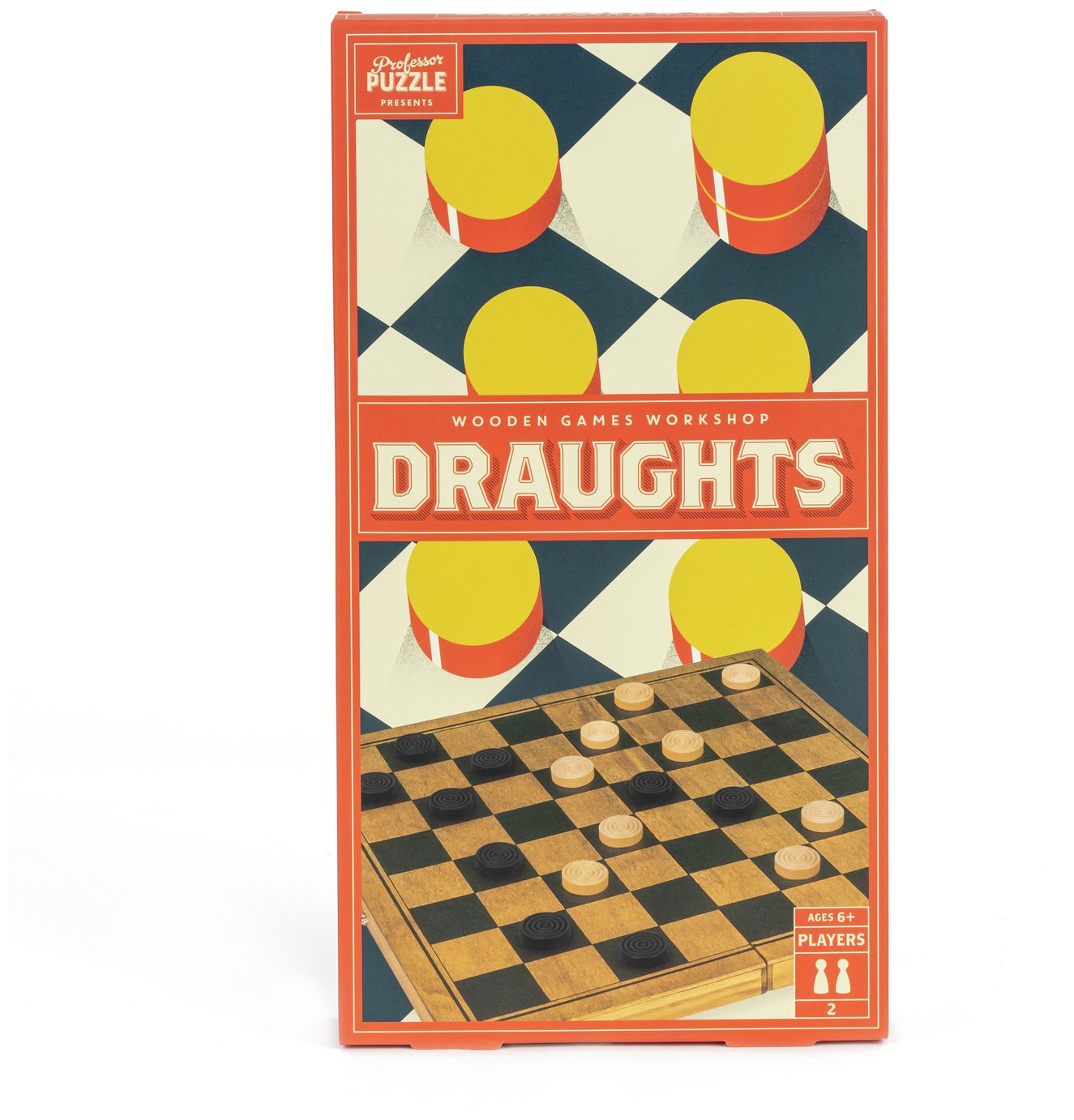 Professor Puzzle Draught Board Game