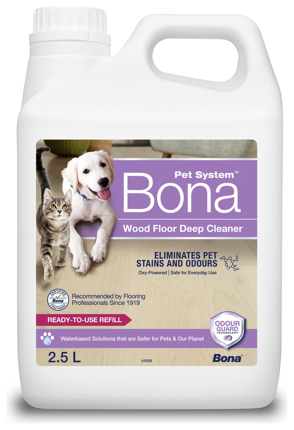 Bona Pet System Wood 2.5 Litre Floor Cleaner Solution