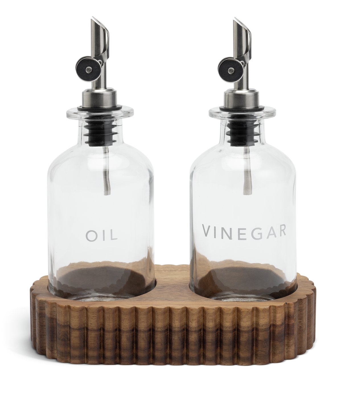 Habitat Set of 2 Oil Pourers With Stand