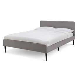 Habitat Kristopher Small Double Fabric Bed Frame - Grey