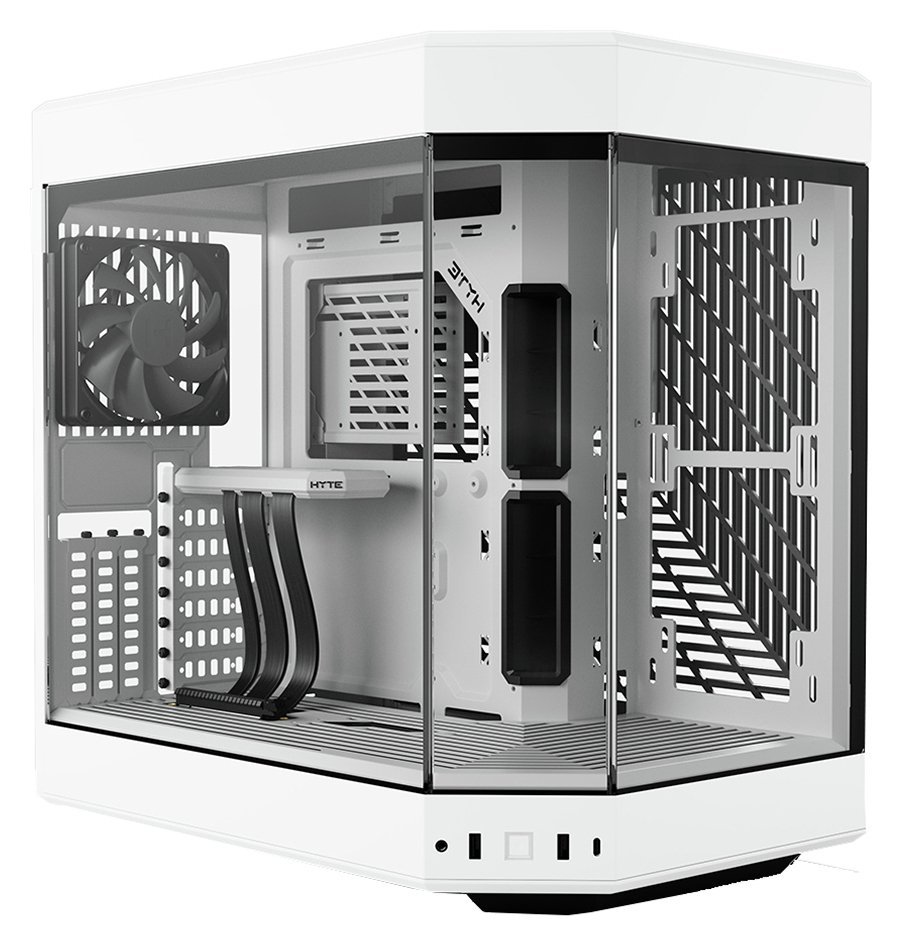 Hyte Y60 Premium Mid Tower ATX Computer Case - White