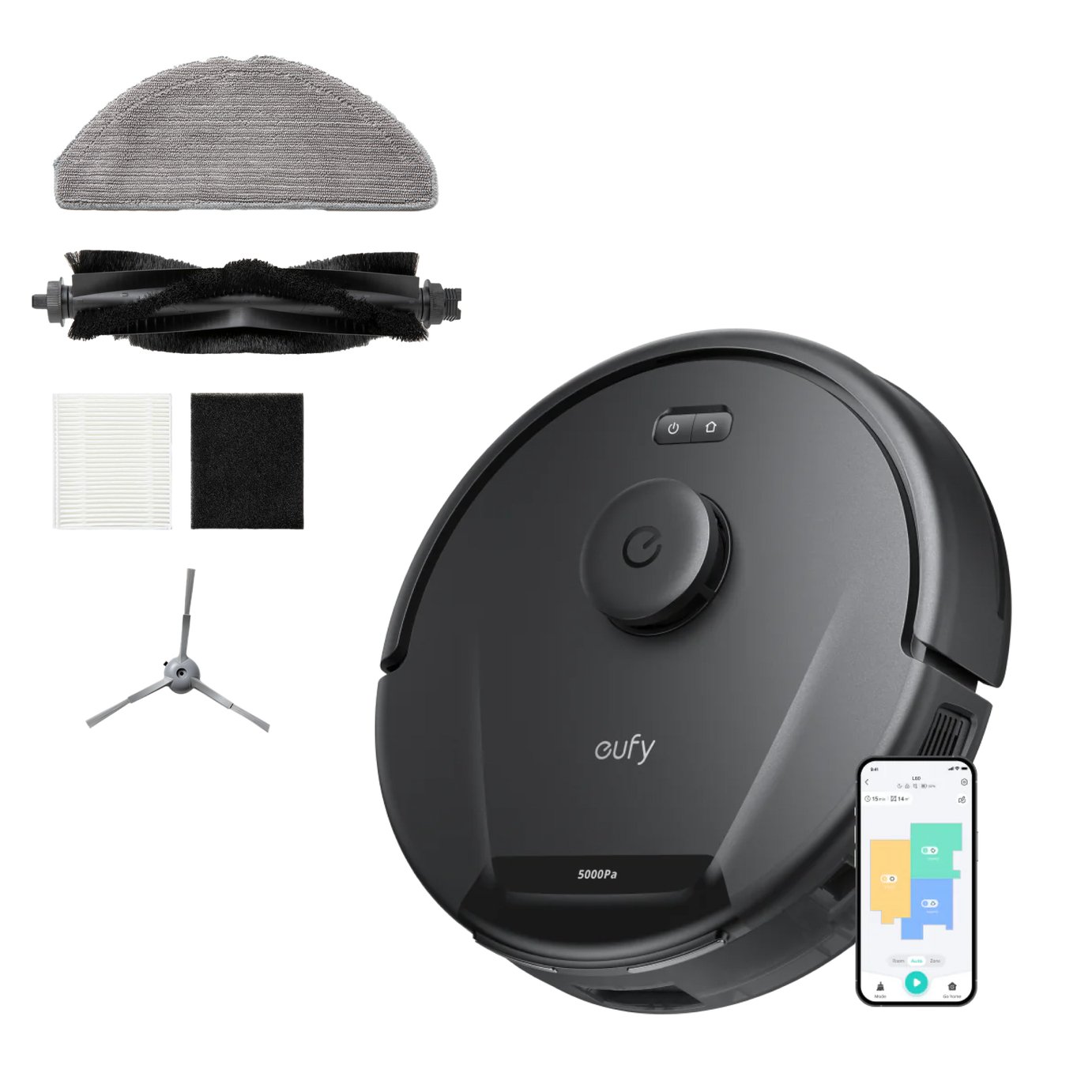 eufy L60 Hybrid Robot Vacuum with Powerful Suction & Mop