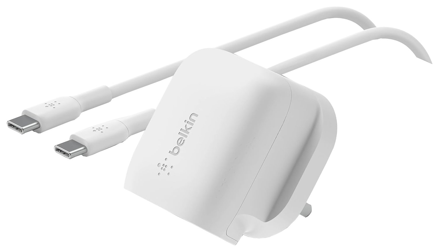 Belkin 20W USB-C Wall Charger With 1m USB-C Cable - White
