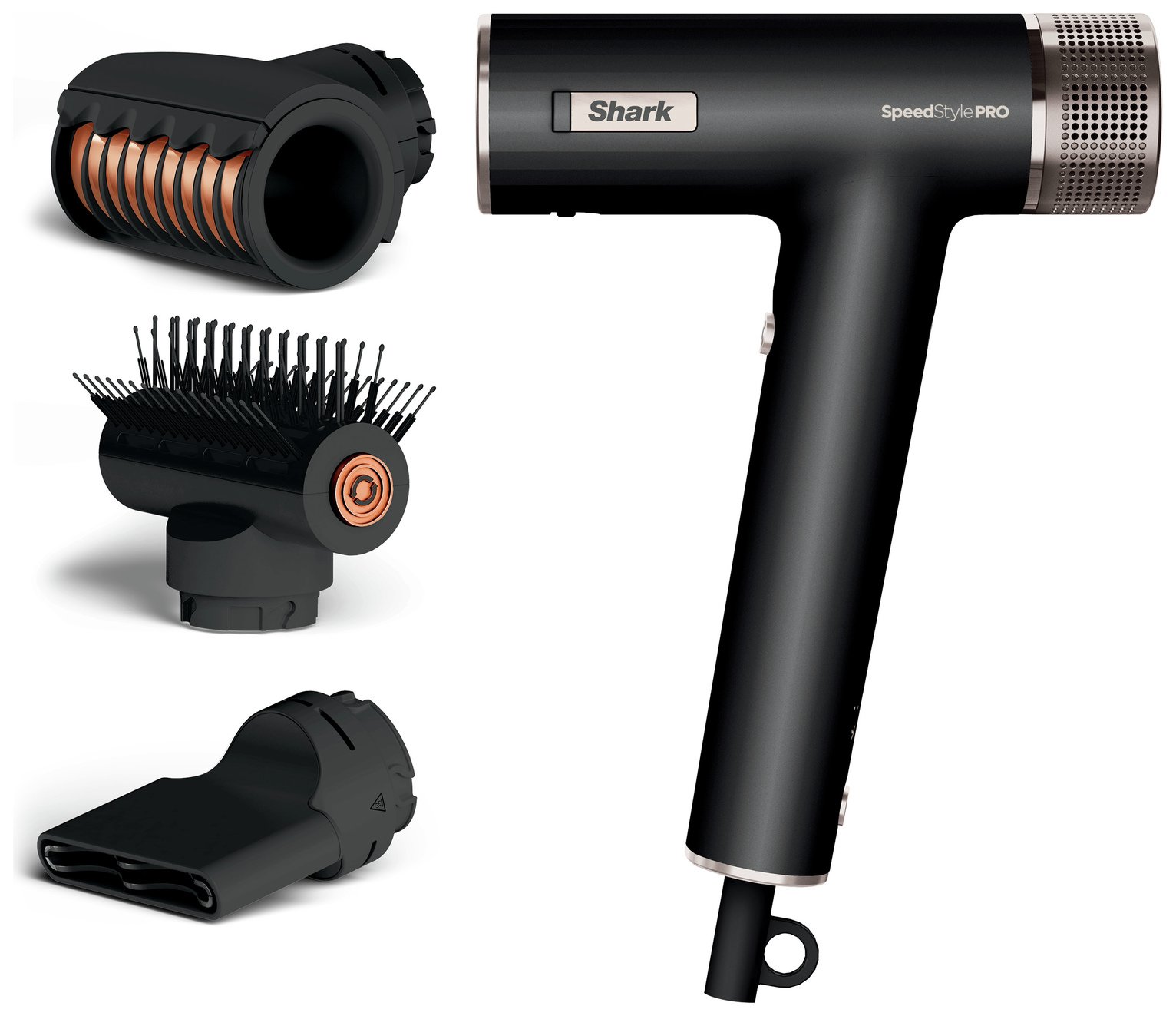 Shark SpeedStyle Pro 3-in-1 Straight & Wavy Hair Dryer Black