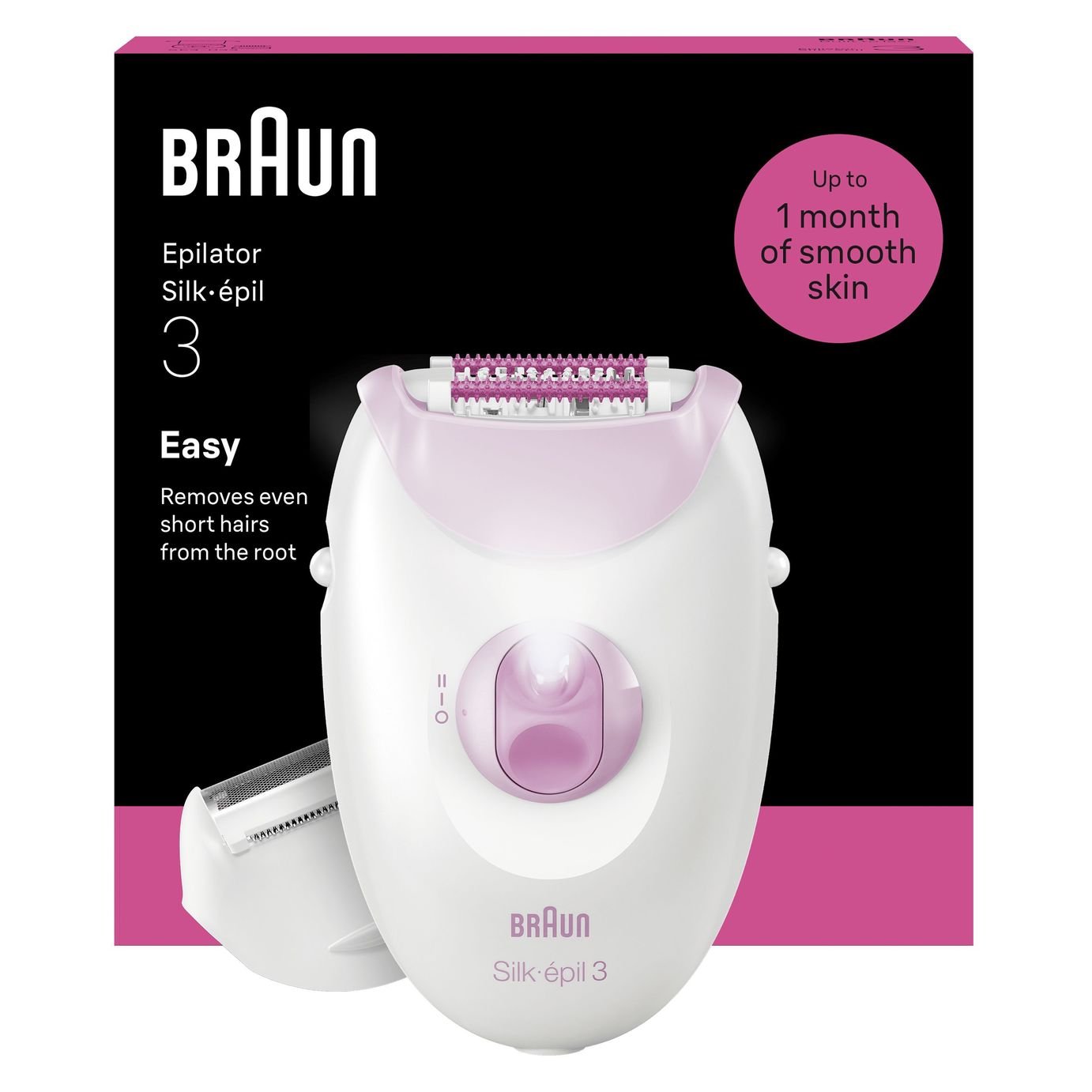 Braun Silk-epil 3 3-031 Dry Use Corded Epilator