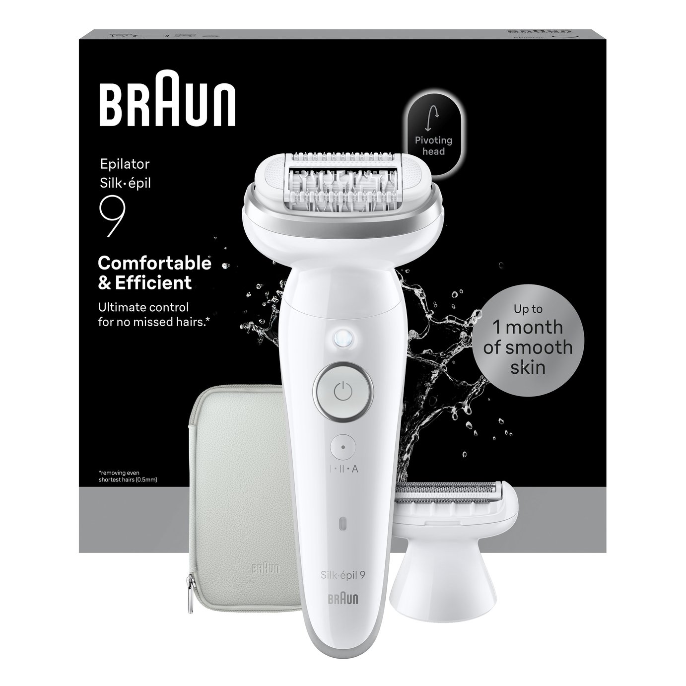 Braun Silk-epil 9 9-030 Wet & Dry Cordless Epilator