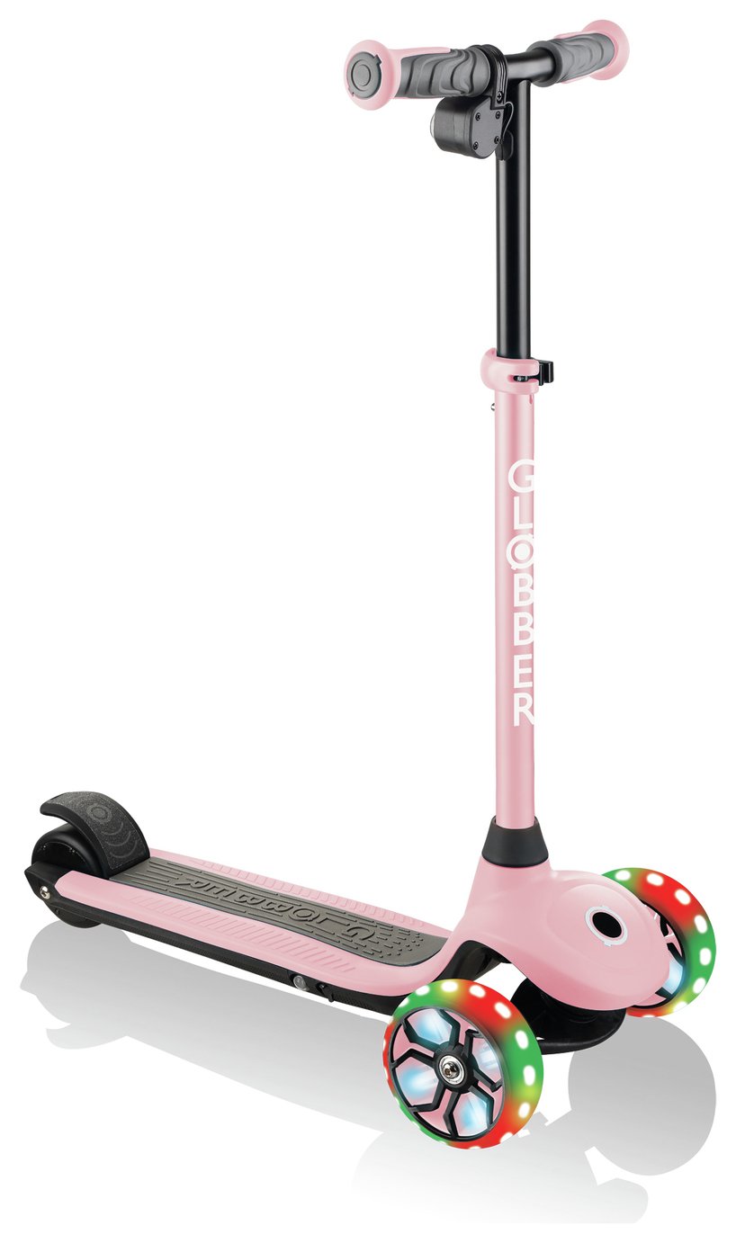 Globber E-motion 4 Plus Electric Scooter for Kids - Pink