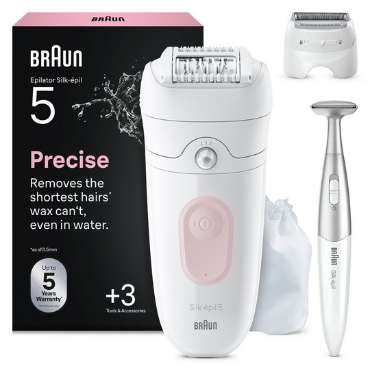 Braun Silk-epil 5 5-230 Wet & Dry Cordless Epilator