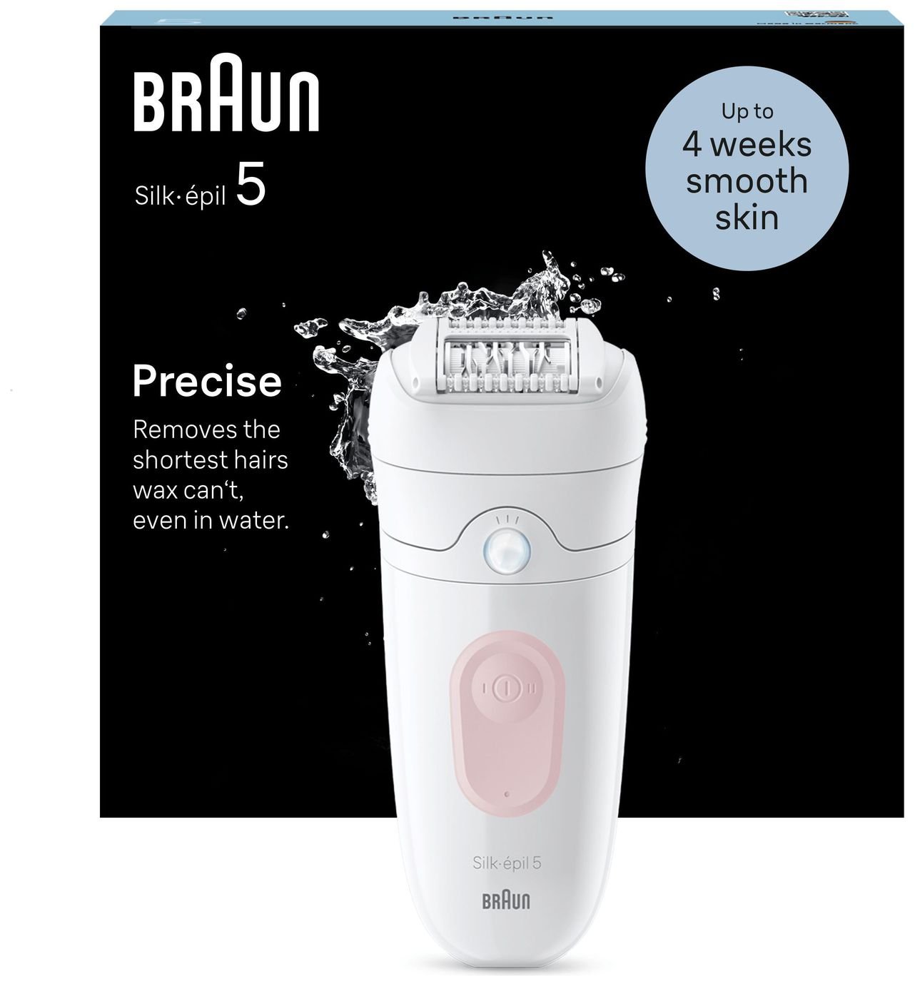 Braun Silk-epil 5 5-000 Wet & Dry Cordless Epilator