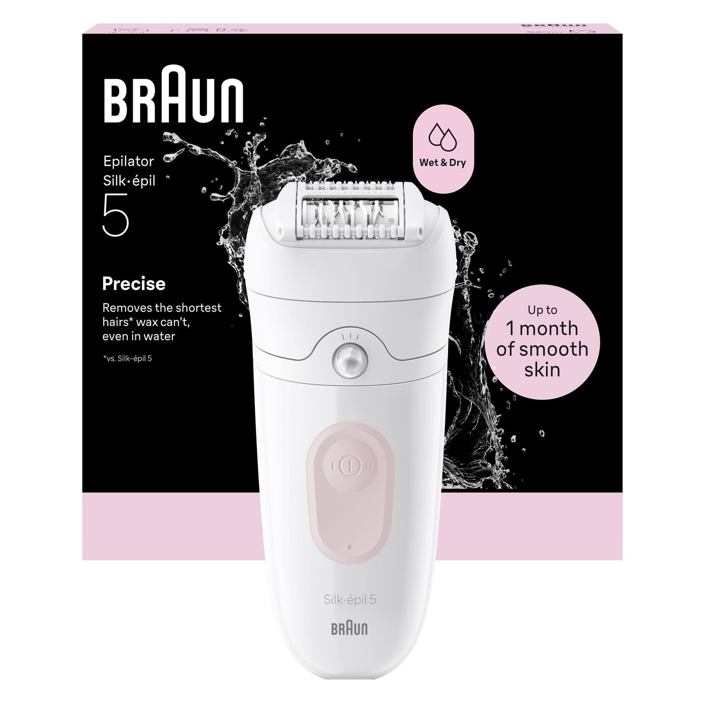 Braun Silk-epil 5 5-000 Wet & Dry Cordless Epilator