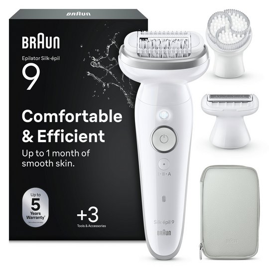 Braun Silk-epil 9 9-061 Wet & Dry Cordless Epilator