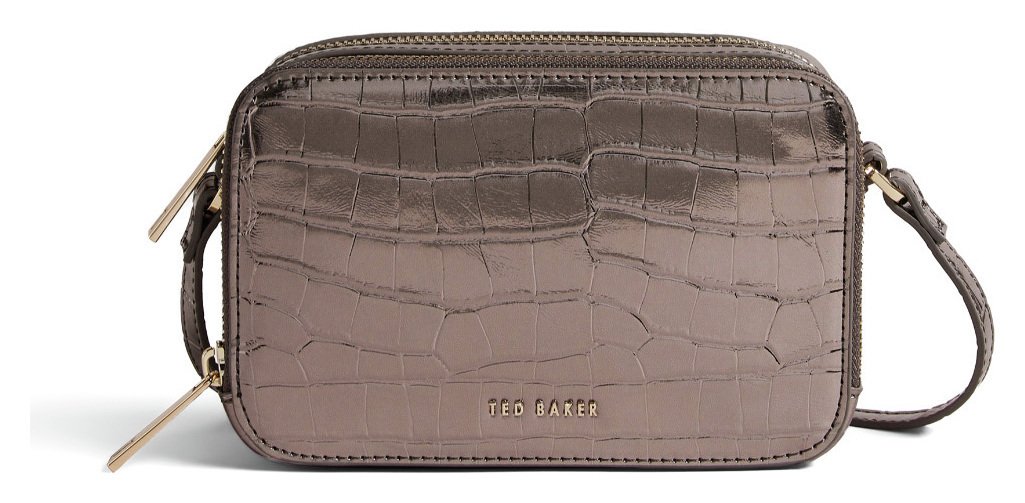 Ted Baker Stina Gunmetal Mini Camera Bag