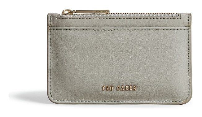 Ted Baker Garcey Large Zip Around Grey Purse