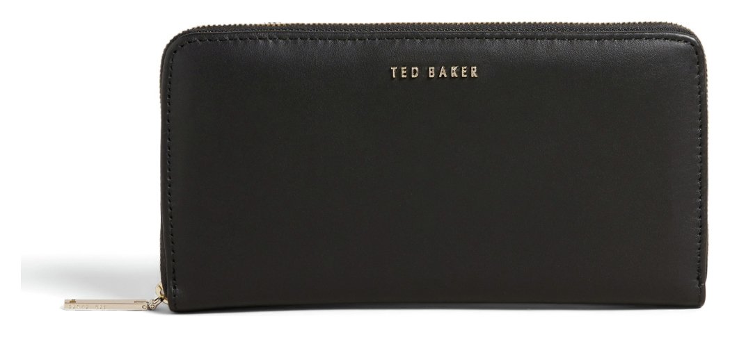 Ted Baker Garcey Large Zip Around Black Purse