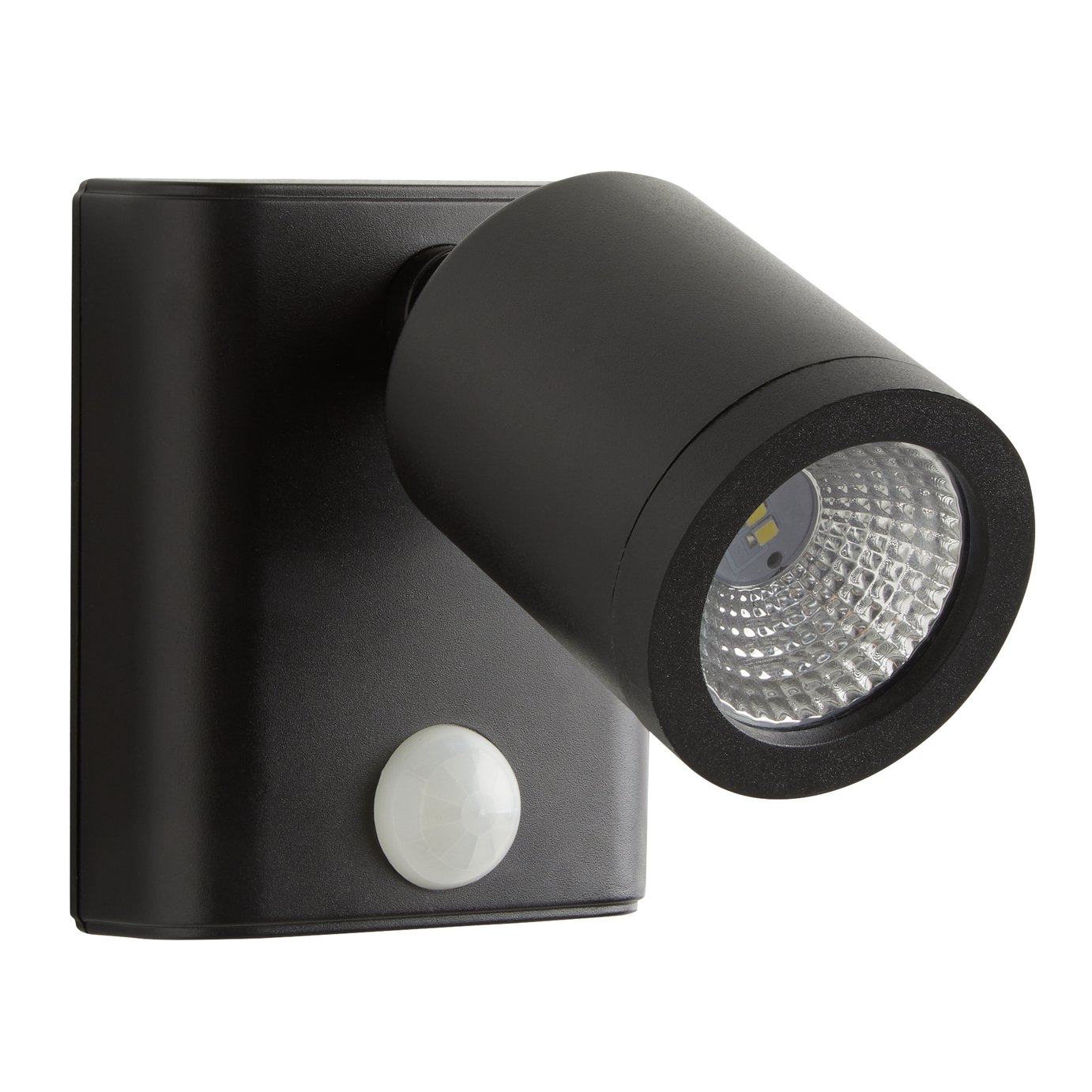Black Plastic Solar Sensor LED Spot Light