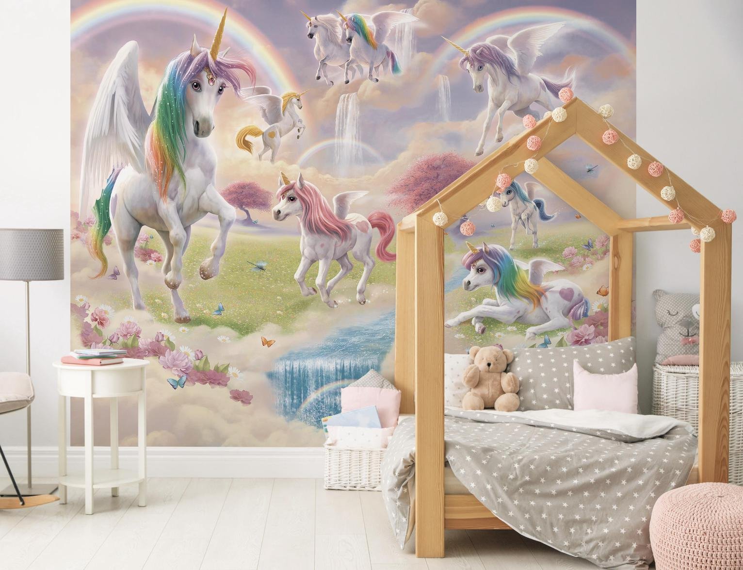 Walltastic Magical Unicorn Kids Wall Mural