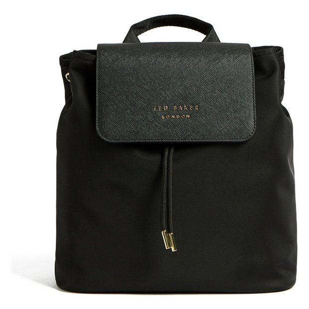 Buy Ted Baker Naome Drawstring Nylon Black Backpack Backpacks Argos