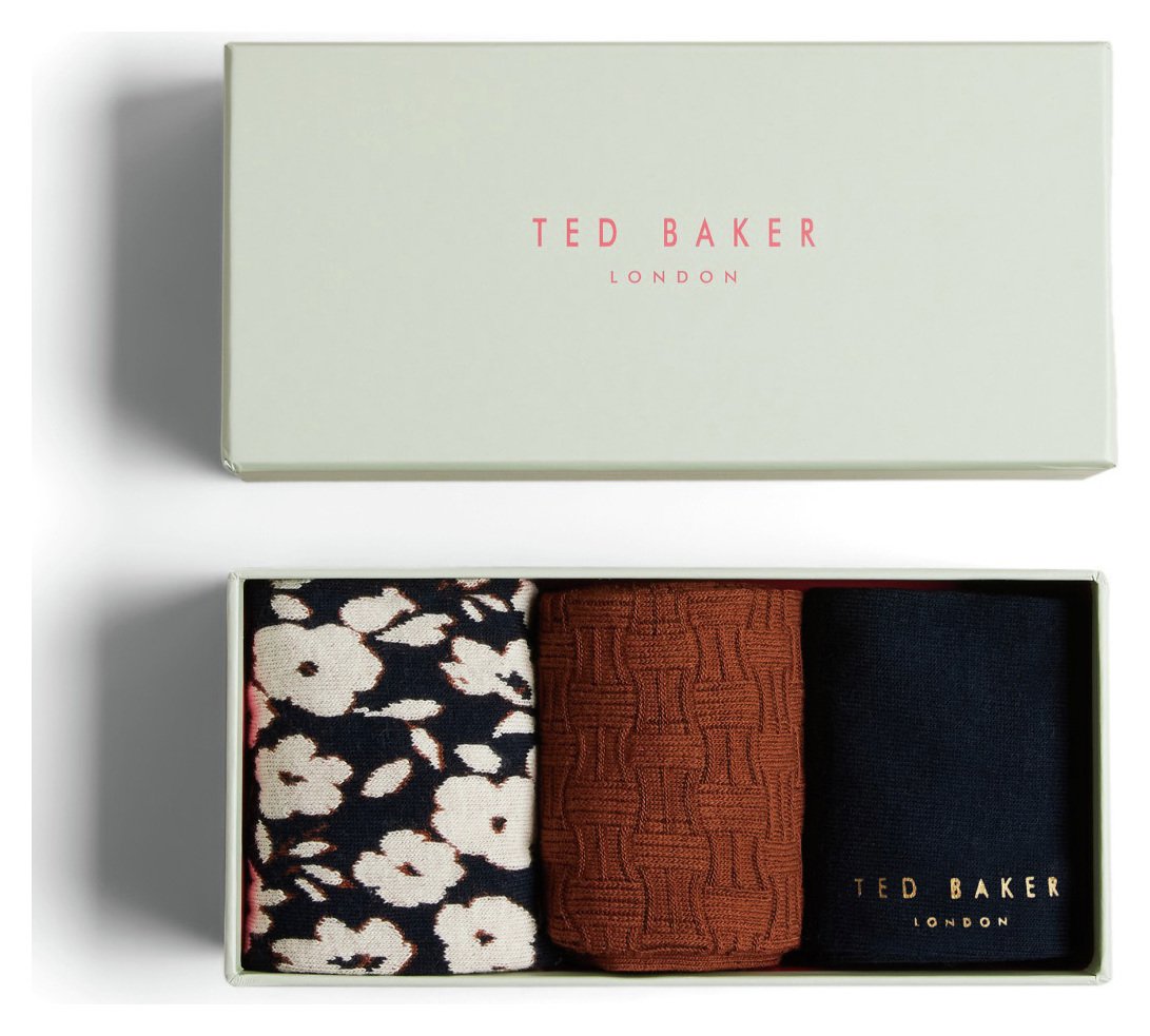 Ted Baker Multicolour Socks - Pack of 3