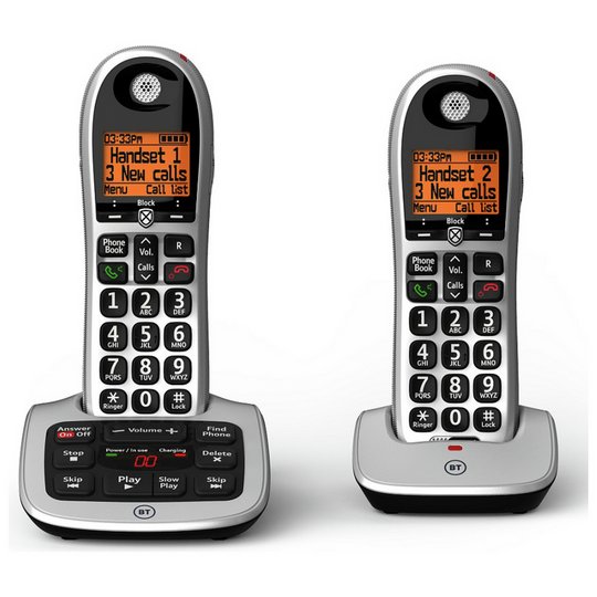 BT 4600 Cordless Telephone with Answer Machine - Twin