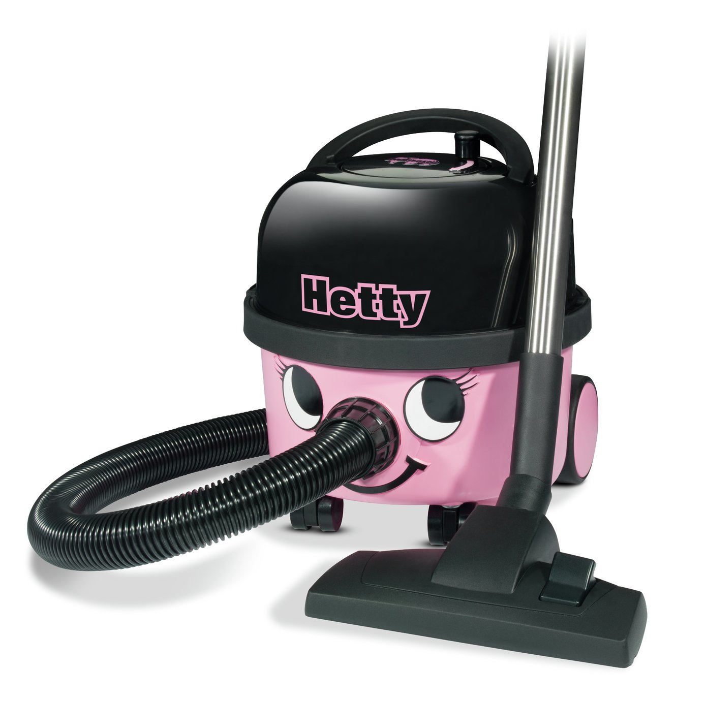 Hetty Bagged Corded Cylinder Vacuum Cleaner - Pink