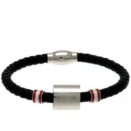 Stainless Steel and Leather Arsenal - Bracelet.