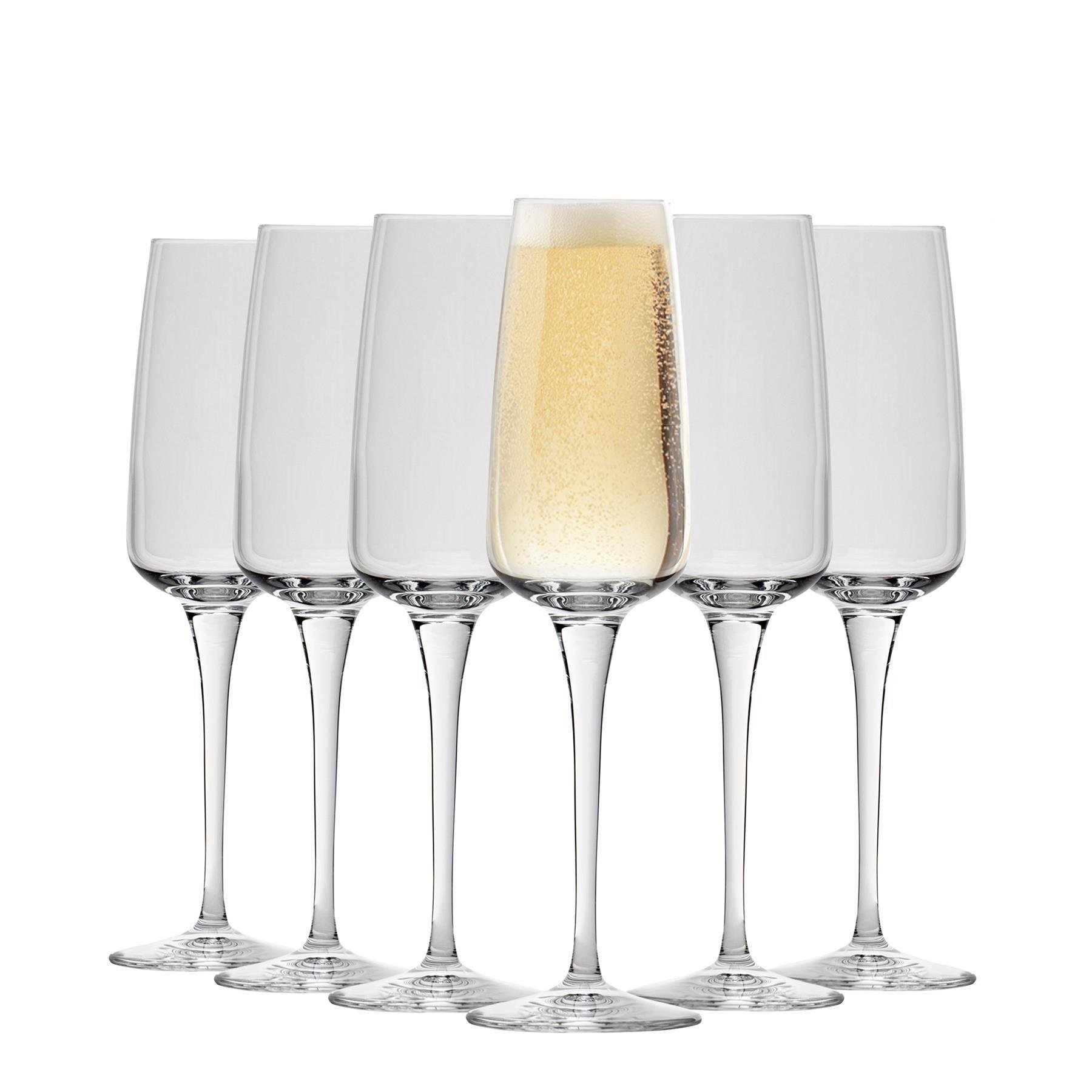 Bormioli Rocco Aurum Champagne Flutes - 230ml - Pack of 24