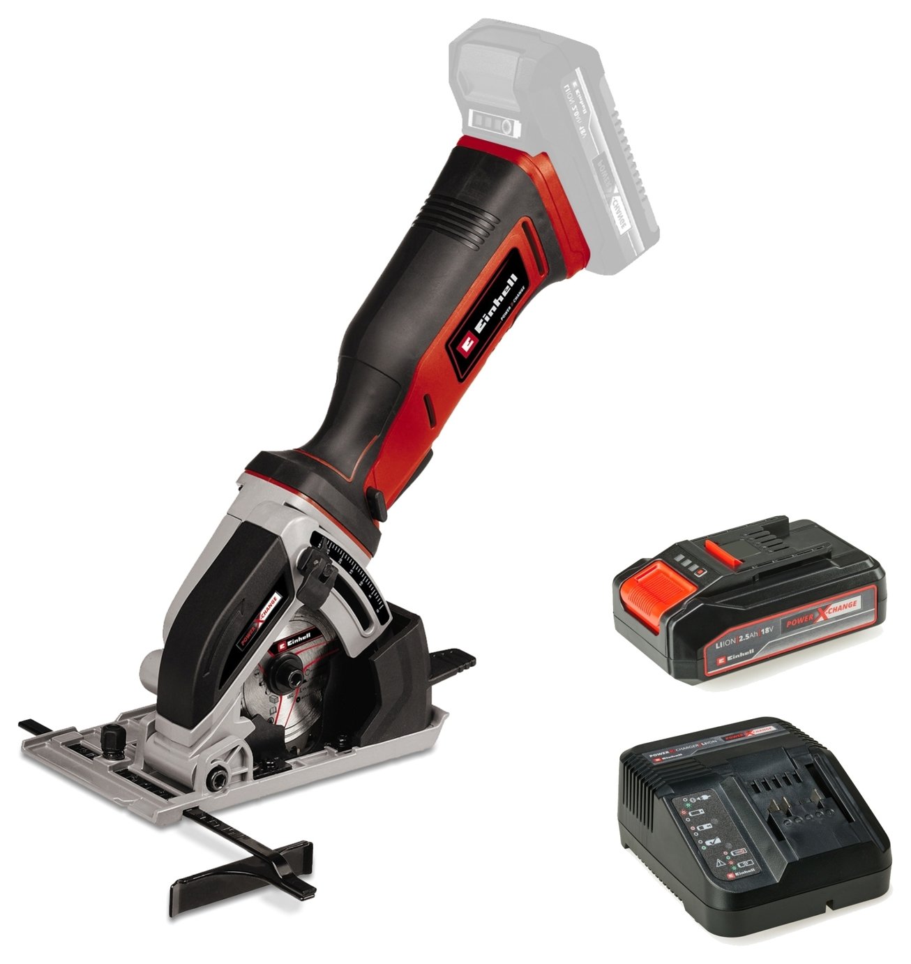 Einhell Power X-Change 2.5Ah Cordless Mini Circular Saw