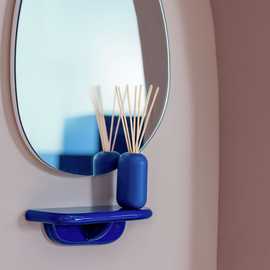 Habitat 60 Yumemi Wall Shelf by Felix Conran - Blue