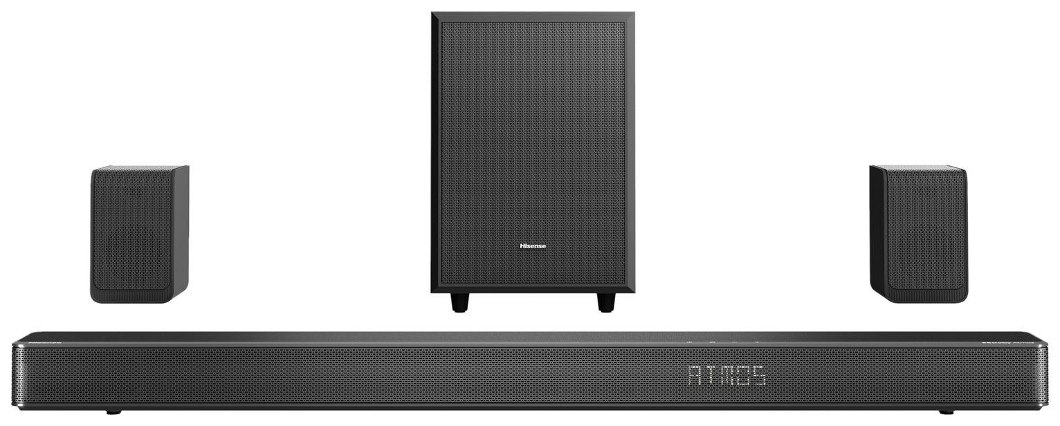 Hisense AX5125H 5.1.2Ch Sound Bar with Rear Speakers & Sub