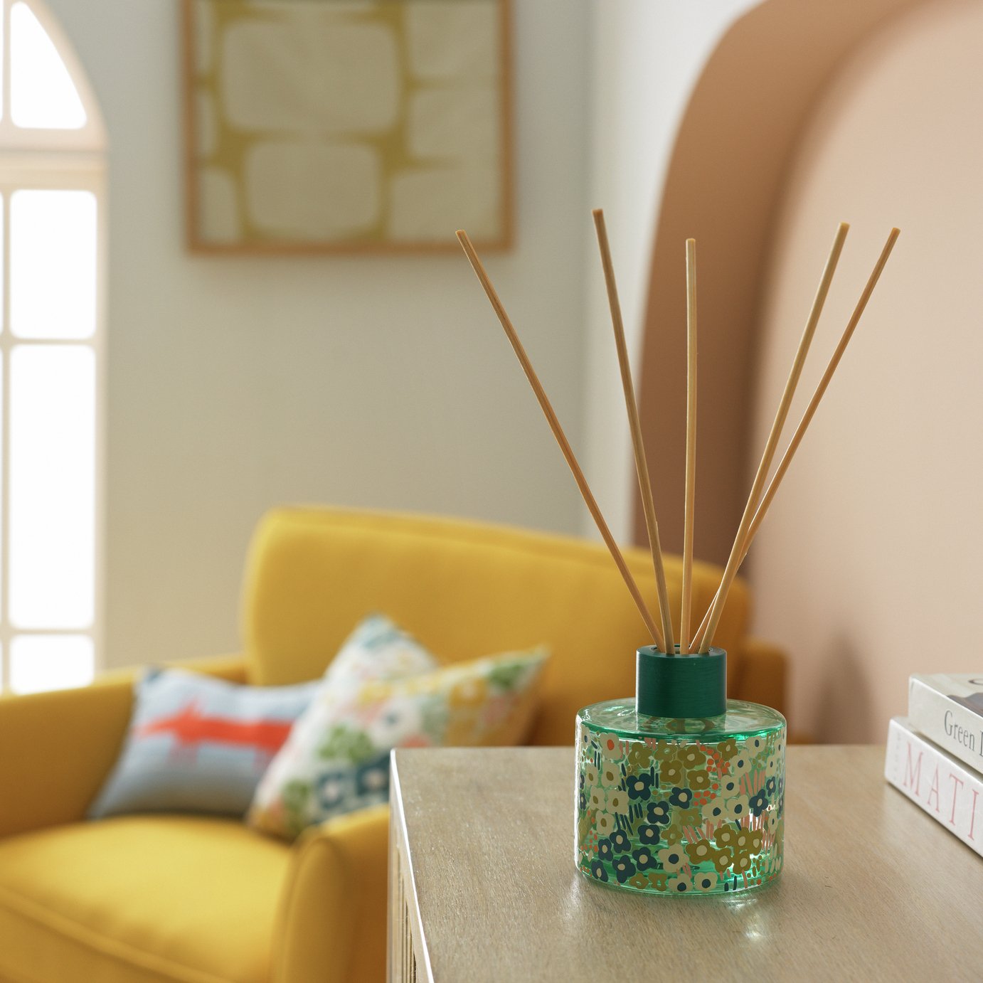 Habitat x Scion 90ml Reed Diffuser - Hyacinth/White Birch