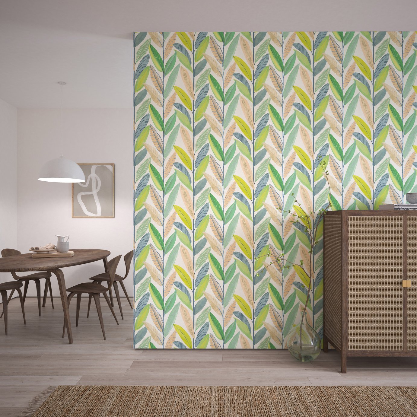 Scion Banana Leaves Tropicana Wallpaper