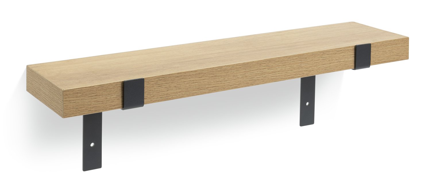 Argos Home Loft Living 60cm Radiator Shelf - Oak