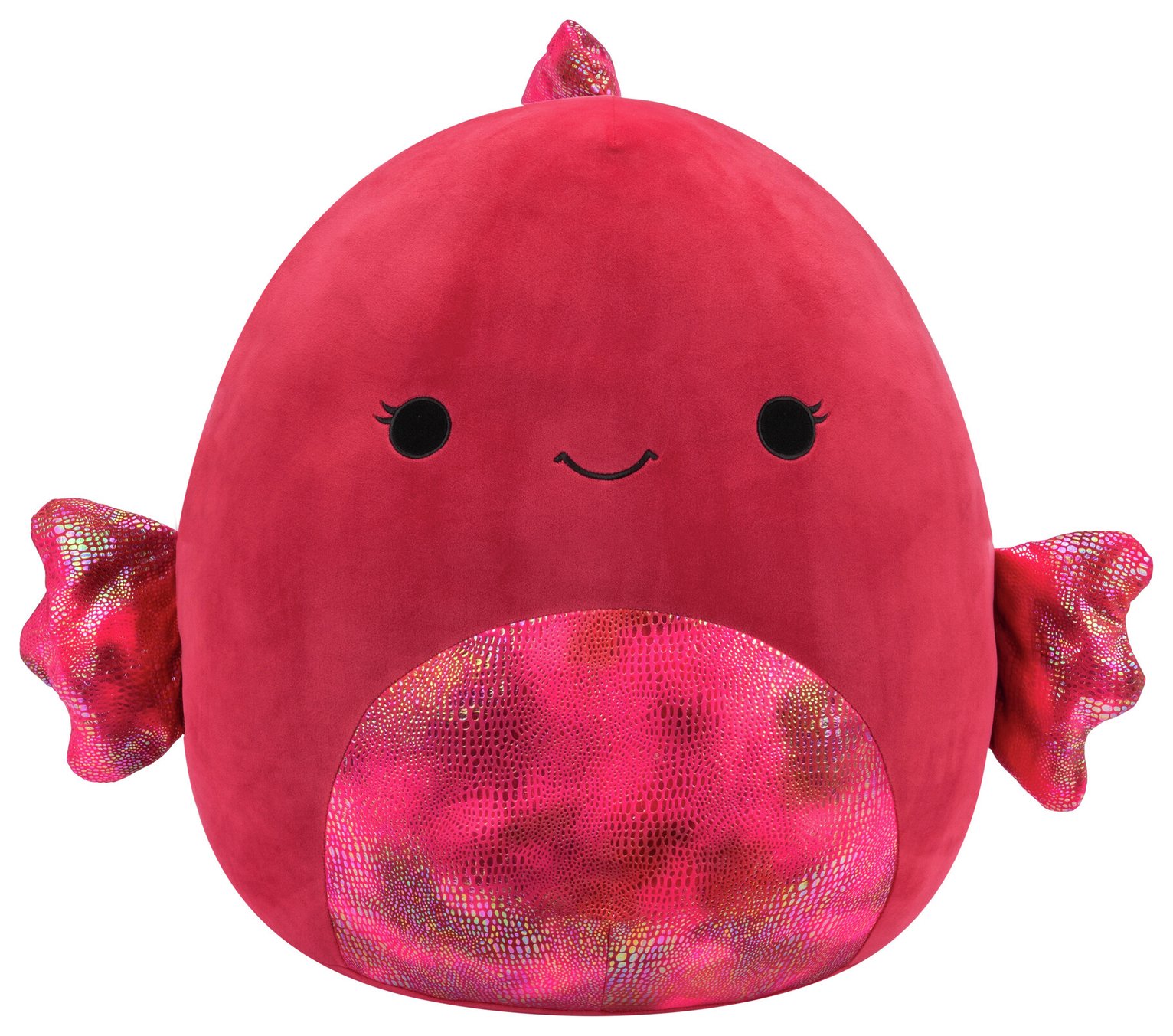 Original Squishmallows 16-inch - Barella the Raspberry Fish