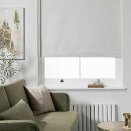 Argos Home Crushed Blackout Blush Pink Roller Blind