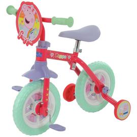 Peppa Pig 2-in-1 10 Inch Wheel Size Training Bike