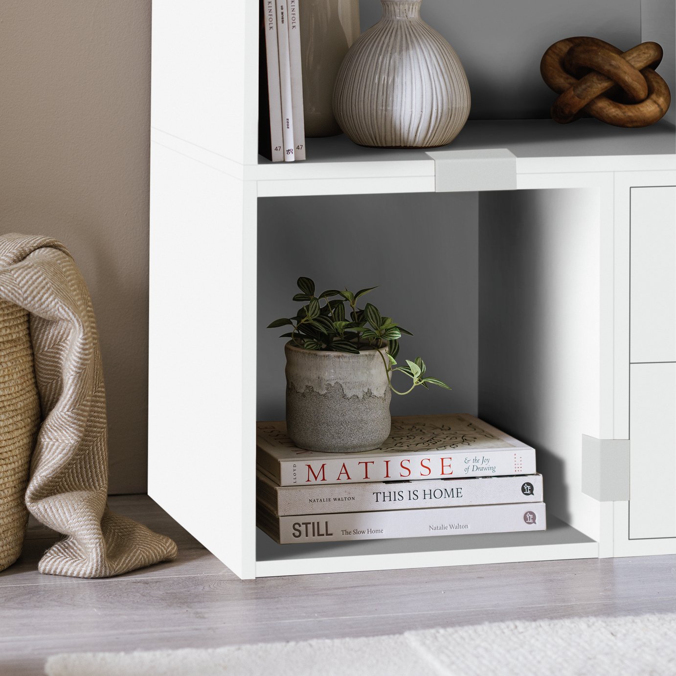 Habitat Rubrics Modular Single Square Shelf Unit 