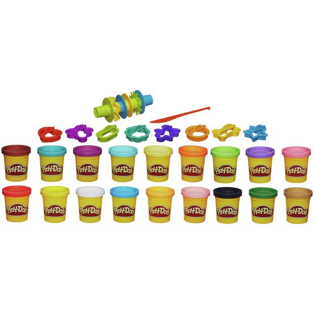 Play Doh VALUE Pack of 12 Tubs Colour Dough Creative Modelling Play Doh Bundle 