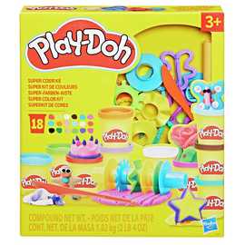 Play-Doh Super Colour Kit with 18 Tubs & 15 Accessories