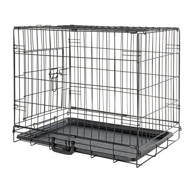 Buy Single Door Dog Crate Small Dog crates and cages Argos