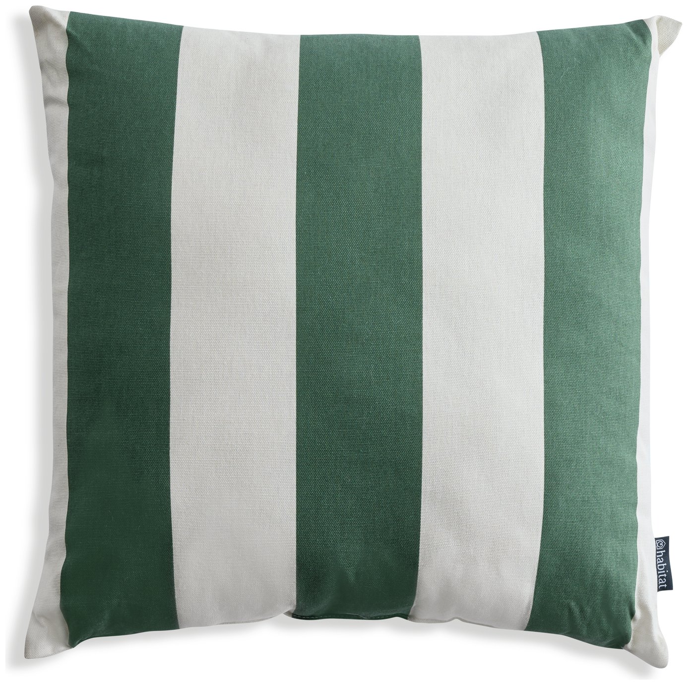 Habitat Stripe Outdoor Cushion - Green