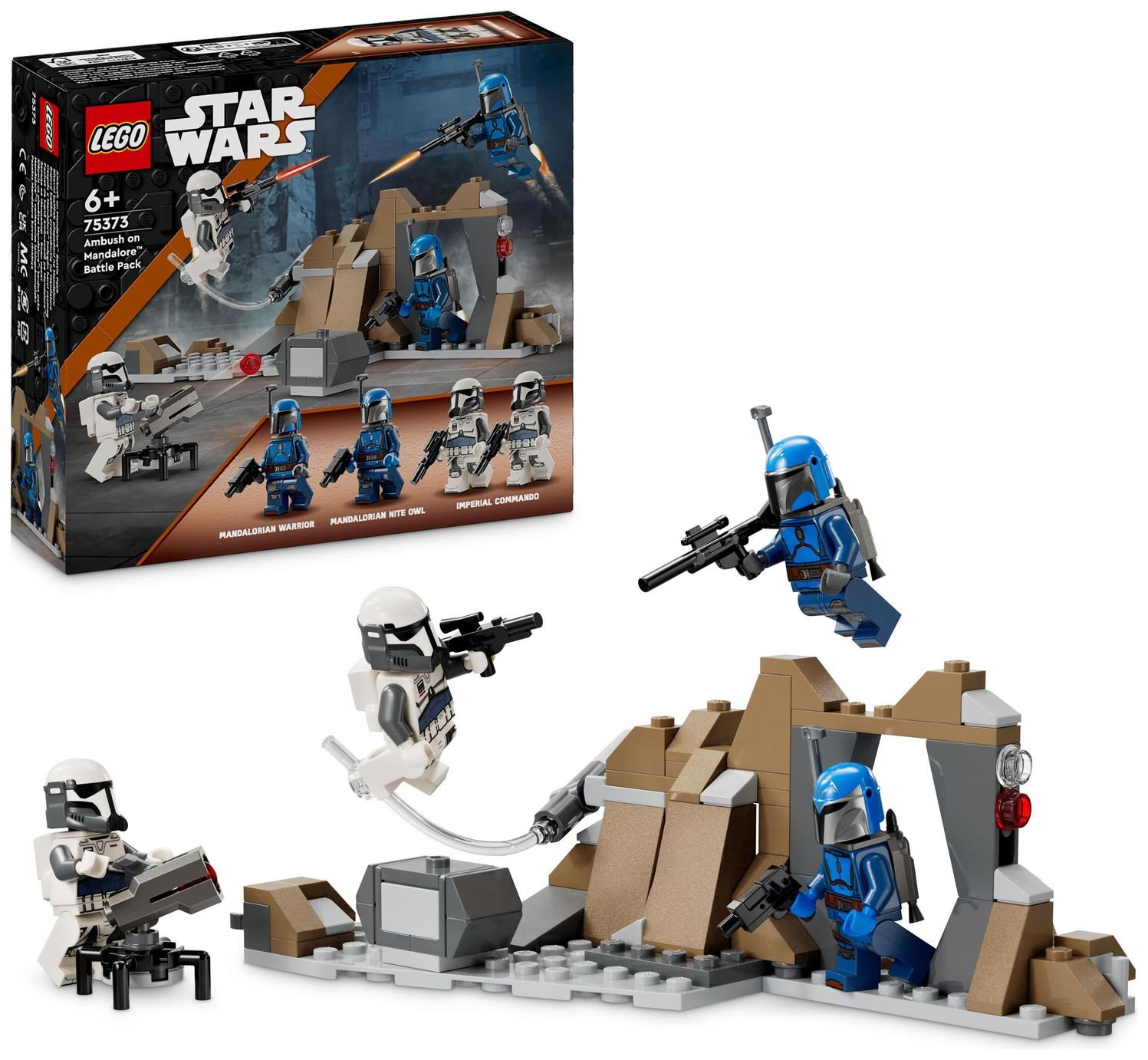LEGO Star Wars Ambush on Mandalore Battle Pack Set 75373