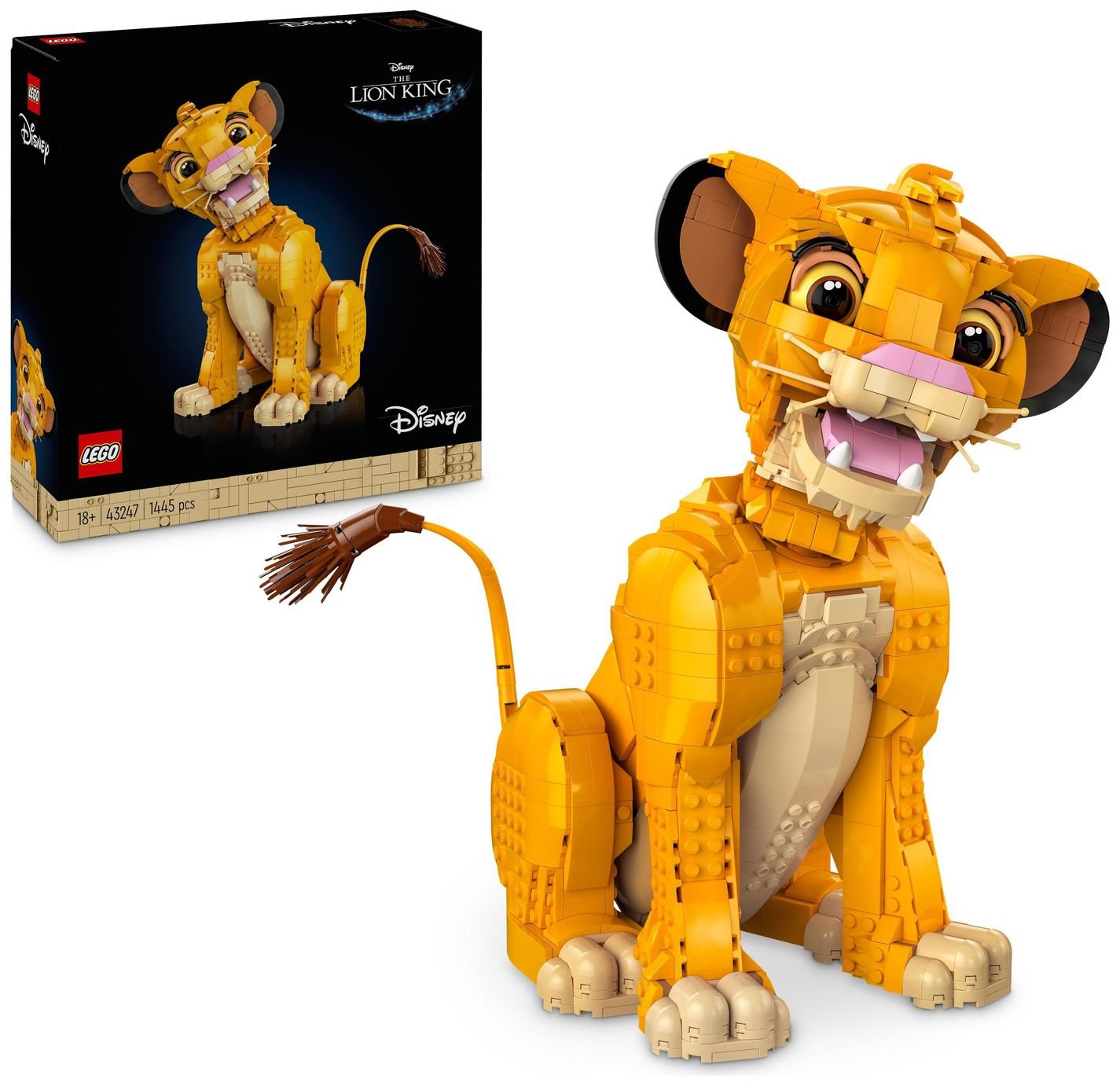 LEGO Disney Young Simba the Lion King Set for Adults 43247