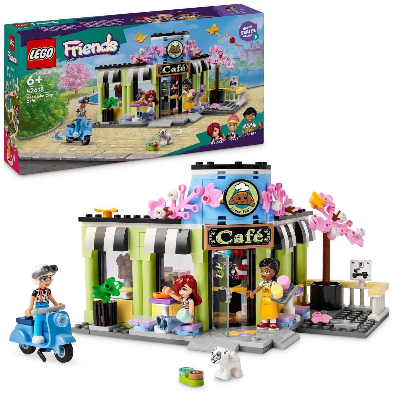 LEGO Friends Heartlake City Café Building Toy Set 42618