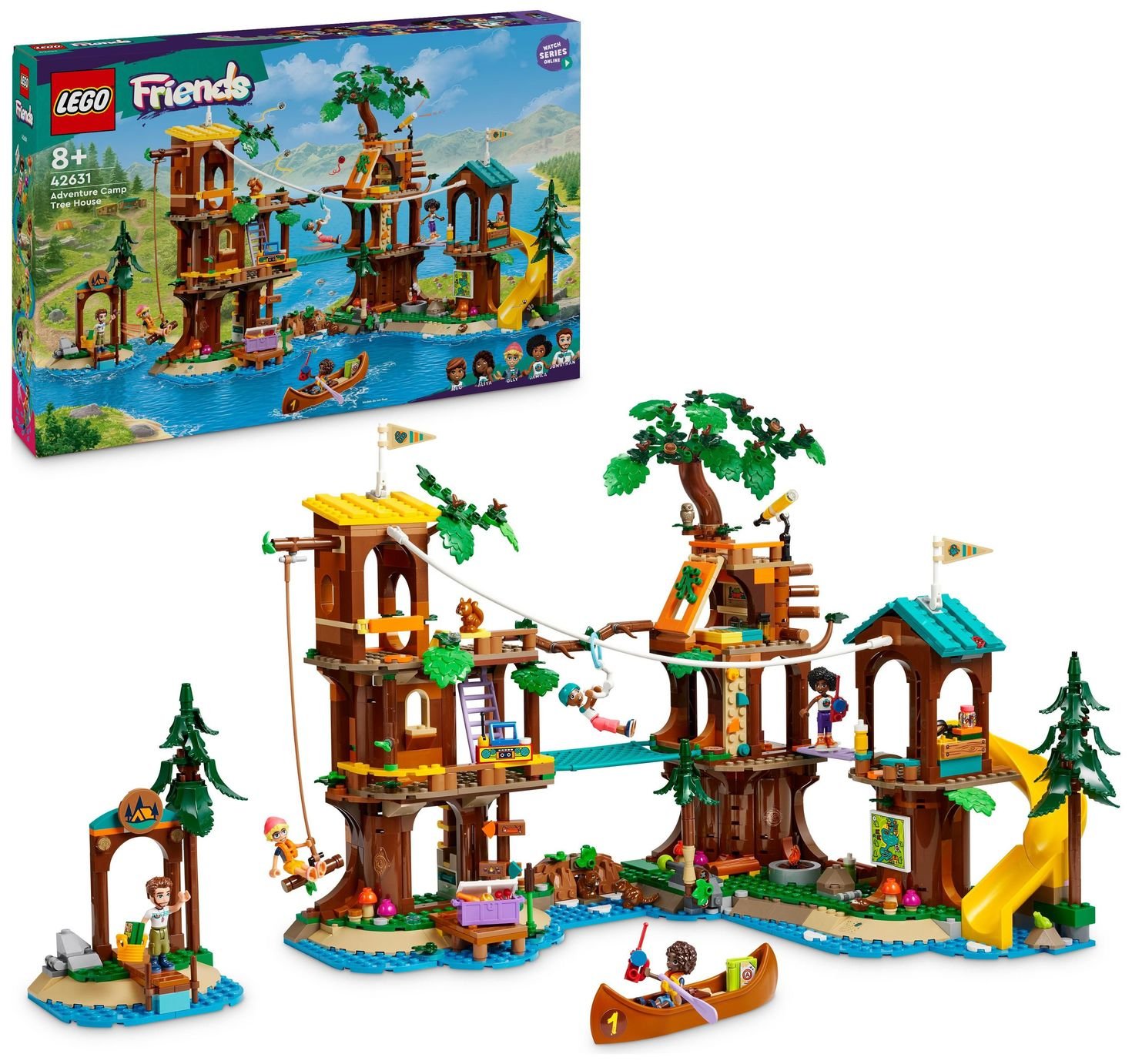LEGO Friends Adventure Camp Tree House Mini-dolls set 42631