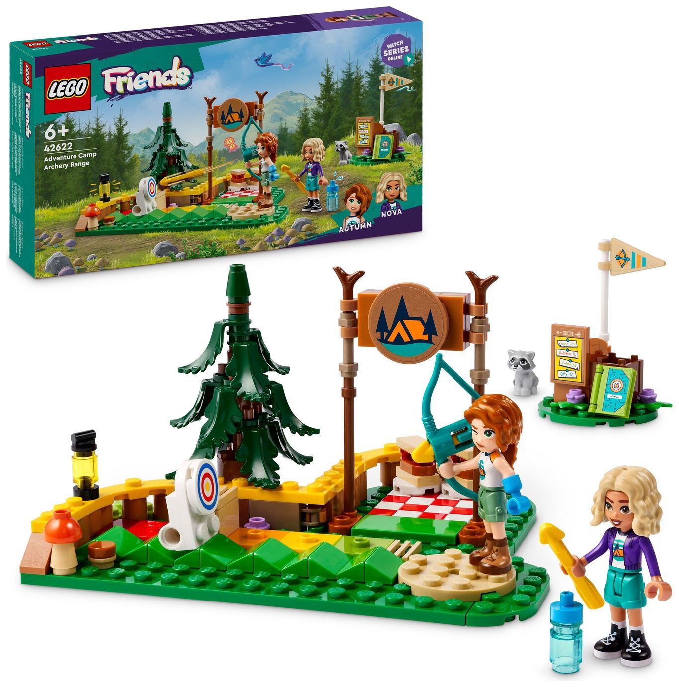 LEGO Friends Adventure Camp Archery Range Building Toy 42622