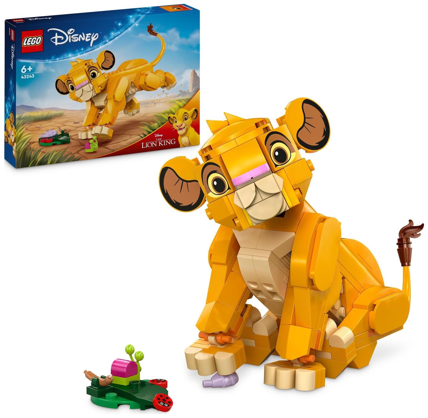 LEGO Disney Simba the Lion King Cub Building Toy 43243
