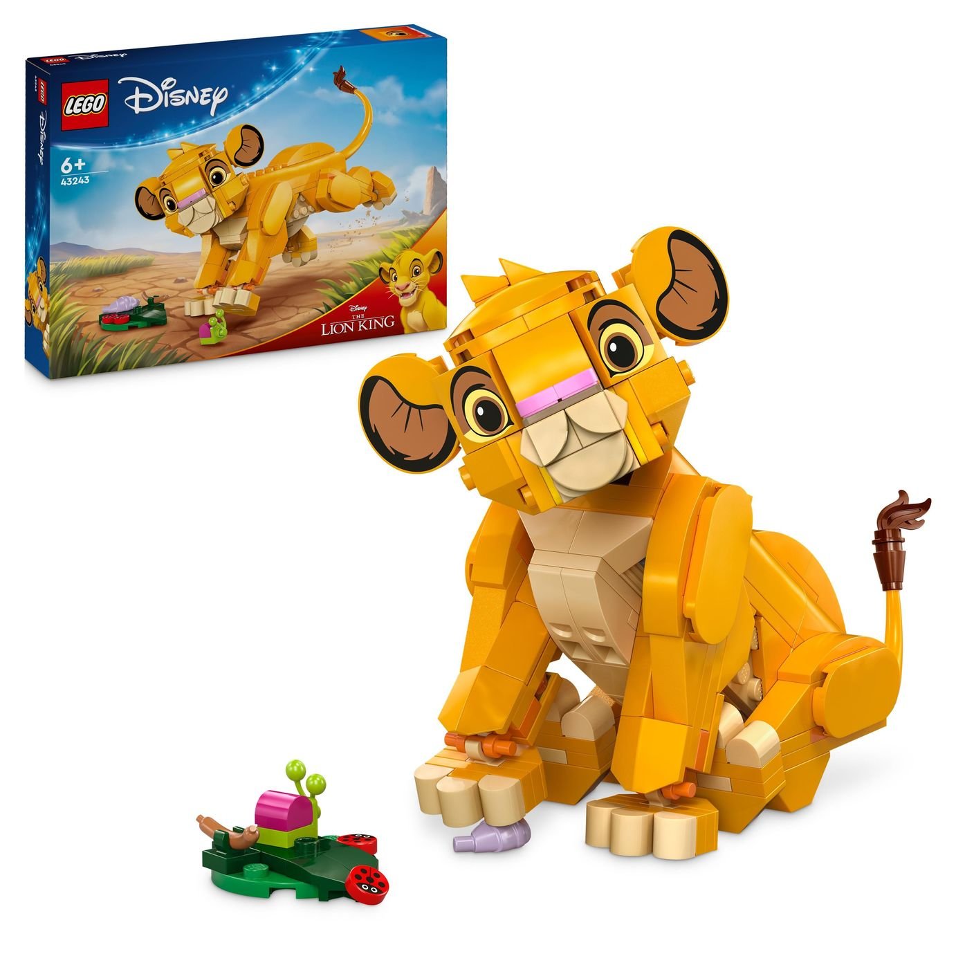LEGO Disney Simba the Lion King Cub Building Toy 43243