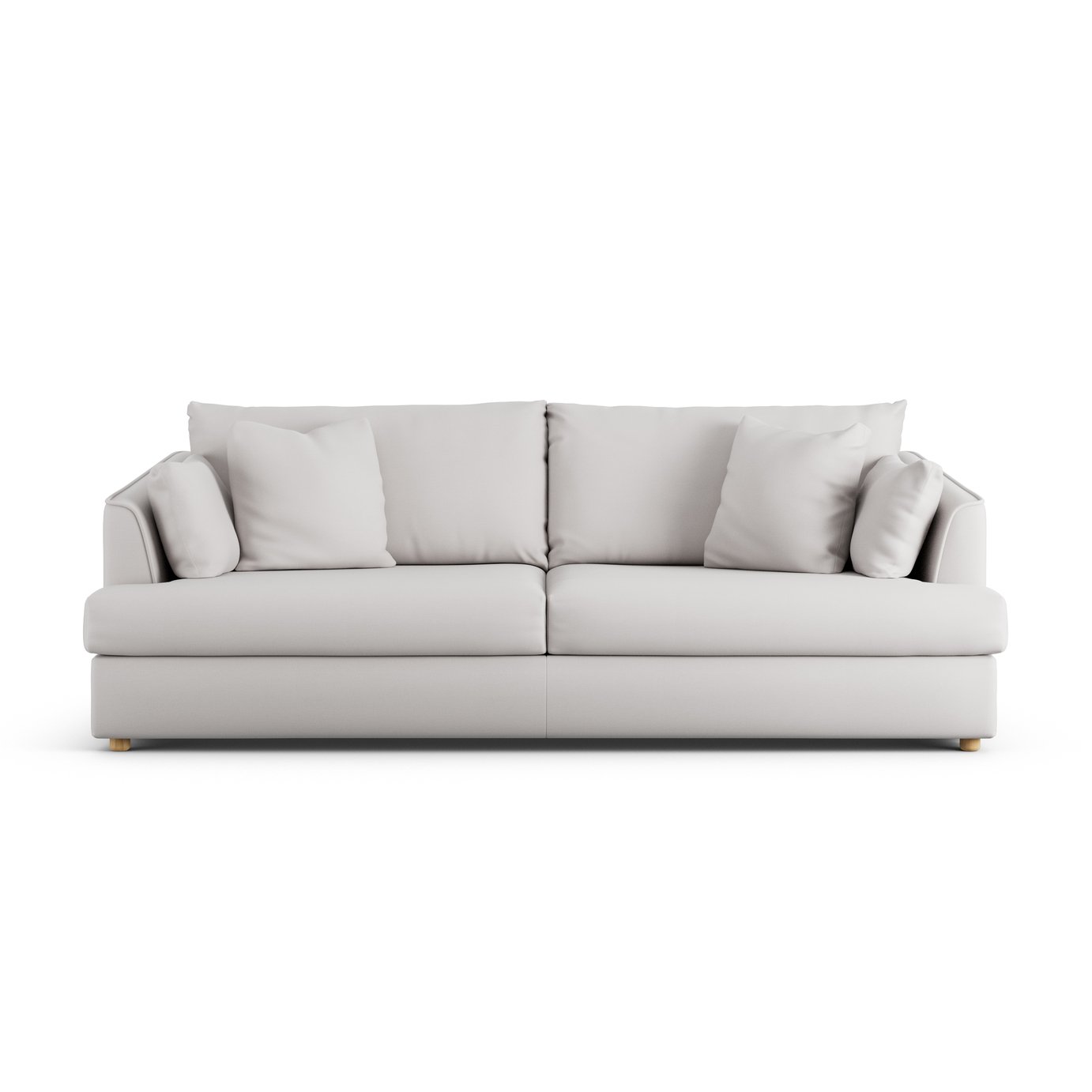 Habitat Holmfirth Fabric 4 Seater Sofa - Natural